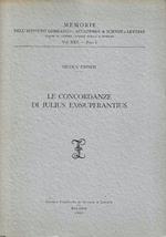 Le concordanze di Iulius Ex(s)uperantius