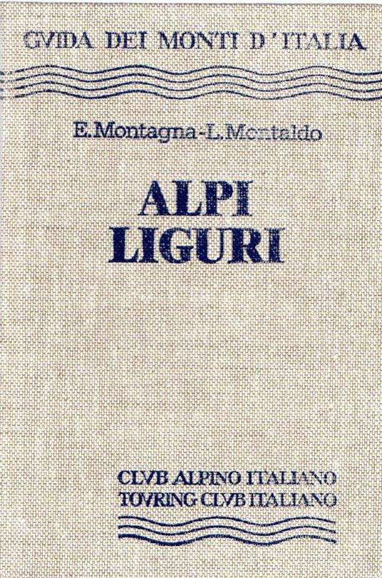 Alpi Liguri - E. Montagna - copertina