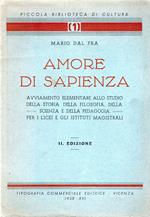 Amore di sapienza