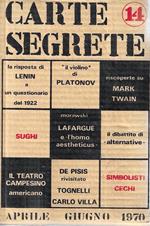 Carte Segrete, n.14. Aprile-Giugno 1970