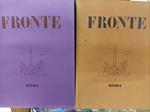 Fronte. Rivista bimestrale d'arte e letteratura, anno IX, Giugno-Ottobre 1931 (2 vol.)