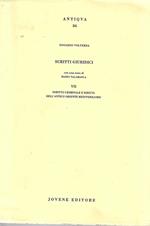 Scritti giuridici, vol. VII - Diritto criminale e diritti dell'antico oriente mediterraneo
