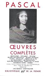 Oeuvres complètes (Bibliothéque de la Pléiade)