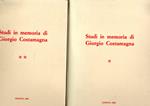 Studi in memoria di giorgio costamagna - 2 volumi