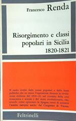 Risorgimento e classi popolari in Sicilia 1820-1821