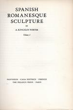 Spanish Romanesque Sculpture, Volume 1