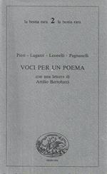 Voci per un poema. Scritture su La camera da letto con una lettera di Attilio Bertolucci