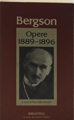 opere 1889 1896 bergson