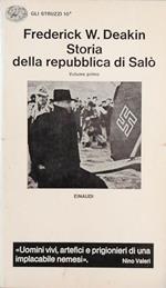 Storia Della Repubblica Di Salò Volume Primo