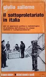 Il sottoproletariato in Italia