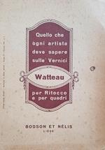 Quello Che Ogni Artista Deve Sapere Sulle Vernici Watteau Per Ritocco E Per Quadri