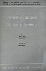 Dynamisme Des Structures Et Croissance Economique