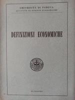 Definizioni Economiche