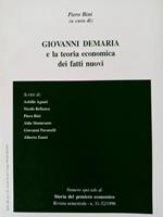 Giovanni Demaria e la teoria economica dei fatti nuovi