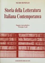 Storia della letteratura italiana contemporanea