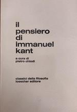 Il Pensiero Di Immauel Kant