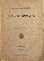 L' Animo E L' Ingegno Di Niccolo' Tommaseo