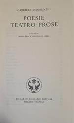 Poesie, Teatro, Prose