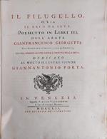 Il Filugello, O Sia Il Baco Da Seta. Poemetto In Libri Iii