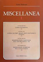 Miscellanea I