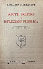 Scritti Politici E Di Istruzione Pubblica