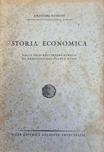 Storia Economica. Dalla Crisi Dell'Impero Romano Al Principio Del Secolo Xviii