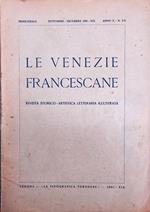 Le Venezie Francescane. Rivista Storico - Artistica Letteraria Illustrata