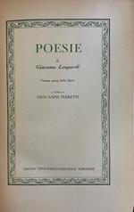 POESIE seguito da PROSE