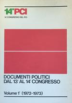 Documenti Politici Dal 13° Al 14° Congresso