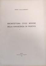 Architettura Civile Minore Della Rinascenza In Padova