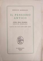 Il Pensiero Antico. Storia Della Filosofia Greco-Romana