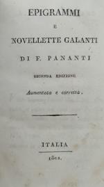 Epigrammi E Novellette Galanti