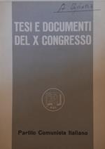 Tesi E Documenti Del X Congresso