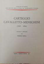 Carteggio Cavalletto-Meneghini (1865-1866)