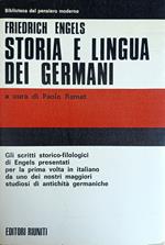 Storia E Lingua Dei Germani. Scritti Filologici