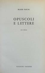 Opuscoli E Lettere