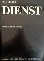 Rolf-Gunter Dienst. Opere Romane 1979-1981