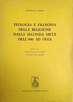 Teologia E Filosofia Della Religione Dalla Seconda Meta' Dell'900 Ad Oggi