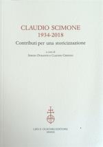 Claudio Scimone 1934 - 2018. Contributi Per Una Storicizzazione