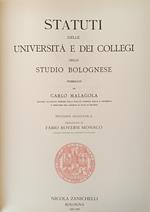 Statuti Delle Università E Dei Collegi Dello Studio Bolognese