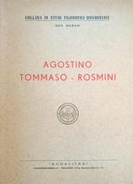 Agostino. Tommaso. Rosmini