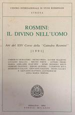 Rosmini: Il Divino Nell'Uomo. Atti Del Xxv Corso Della 