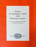 Lettere Di Condannati A Morte Della Resistenza Europea