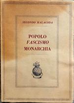 Popolo Fascismo Monarchia