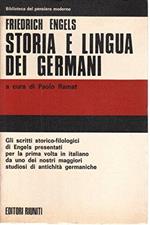 Storia e lingua dei Germani