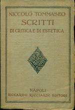 Scritti di critica e di estetica