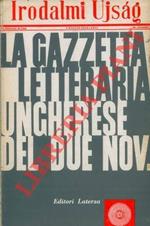 La Gazzetta Letteraria Ungherese Del Due Novembre