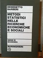 Metodi Statistici Nelle Ricerche Economiche E Sociali