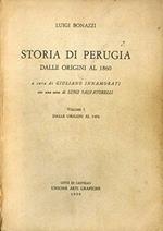 Storia Di Perugia Dalle Origini Al 1860