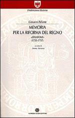 Memoria per la riforma del Regno «Stanfone» (1735-1737)